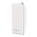 Selectec Ultra-Thin External Backup Battery Pack Power Bank Charger For iPhone iPad Samsung LG HTC BLU Sony Blackberry Nokia Google Nexus Motorola Surface Cell Phone Smartphone Tablet - 4000mAh White