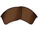 Replacement Lenses for Oakley Flak Jacket XLJ Sunglasses Dark Brown Anti-Scratch Anti-Glare UV400 by SeekOptics