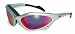 NEPTUNE TITANIUM G-TECH RED LENSES FOAM PADDED SAFETY GLASSES ANSI Z87.1