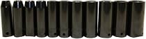 Porter-Cable PTA9 1/2-Inch SAE Deep Impact Socket Set, 12-Piece including case