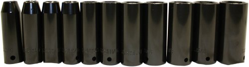 Porter-Cable PTA9 1/2-Inch SAE Deep Impact Socket Set, 12-Piece including case
