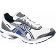 Asics Mens Gel Equation White/Charcoal/True Blue Running