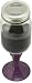 Bottom's Up Jarware Redneck Mason Jar Wine Glass with Purple Stem