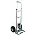 Magline HMK117UA4 Aluminum Hand Truck, Straight  Loop Handle, Pneumatic Wheels, 500lbs Capacity