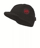 Mammut Visor Beanie black-cayenne