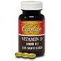 Carlson Vitamin D 1000 Iu, 100 Softgels,  Bottle