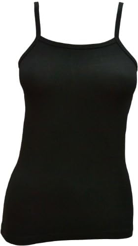 2 Pcs Girl's Cotton Lycra Spaghetti Strap Quality Camisole Vest Tops