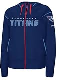 Tennessee Titans Navy Blue Touchback Full Zip Hoody Sweatshirt