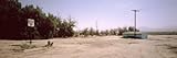 IMAGE OF Abandoned Golf Course in Desert, USA Stretched Canvas Poster Print by Panoramic Images , 14x42