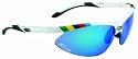 BBB Winner Sunglasses World Champion Frame Blue Revo,Orange,Yellow, Mirror Lens