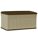 Garden & DIY Online Shop Ranking 9372. Suncast - Outdoor Storage Deck Box with Seat - 4ft x 2ft (1.3m x 0.7m)
