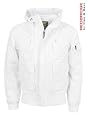 Red Bridge by Cipo & Baxx Hooded Jacket, weiss
