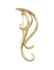 14 Karat Yellow Gold Fashion Brooch