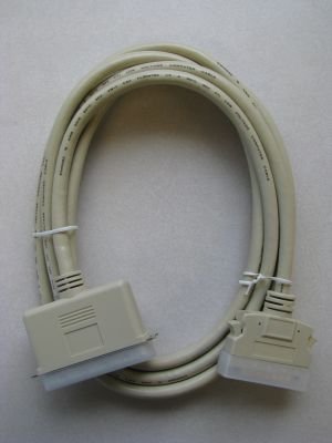 10 Ft 50-Pin HD50 Male to Centronics 50-Pin Male External SCSI Cable SCSI-HD50-C50-10