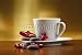 Wallmonkeys Peel and Stick Wall Decals - Milk and Cookies for Santa on Table with Gold Background - Removable Graphic