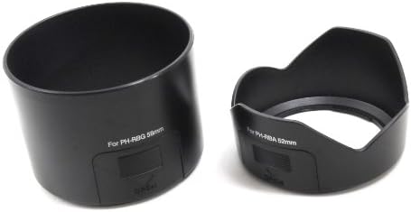 [Two sets] Pentax PENTAX lens hood PH-RBA 52mm & PH-RBG 58mm compatibles