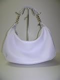 Versace Handbags White Leather Hobo BFB426