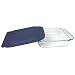 Pyrex Grip Rite Square Dish with Lid - 8"
