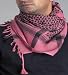 Desert Scarf Rose/Black