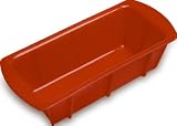 SiliconeZone Bread Loaf Pan, Red