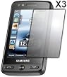 3 Pack of Premium Reusable LCD Mirror Screen Protectors for Samsung Memoir T929