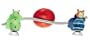 Eglo 88398A Taya, Multi-Colored, 2-Light Children's Light Fixture