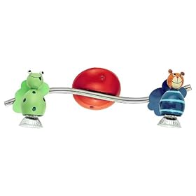 Eglo 88398A Taya, Multi-Colored, 2-Light Children's Light Fixture
