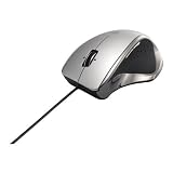 iBUFFALO 有線BlueLEDマウス 5ボタン/横スクロールタイプ シルバー BSMBU09SV