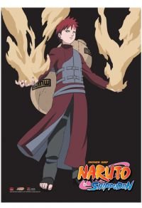 31EfEJiMbeL naruto shippuden: wall scroll gaara sand control ge5248 (fabric cloth)