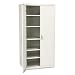 HON SC2472L 36 by 24 by 72-Inch 5 Adjustable Shelves Assembled High Storage Cabinet, Putty