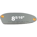 1973-2005 PONTIAC GRAND AM Folding, Convex, Passenger Side Replacement Mirror Glass by Automotive Mirror Glass