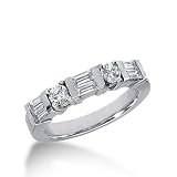 14K Gold Diamond Anniversary Rings 14K-AR27121902 0.72 Ctw.