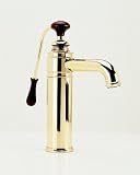 Herbeau 41032056 White Handle/Polished Nickel Estelle Single