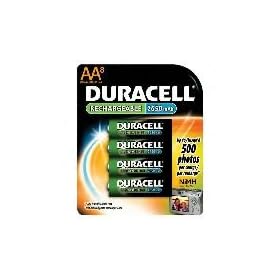 Rechargeable NiMH Batteries, 2650mAH, AA size, 8 batteries per pack DC1500 by