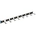 Crawford-Lehigh 36360-6 Ultra Hold 36-by-5-Inch Eight-Hook Tool Rack