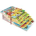 First Learning Play and Learn Puzzle Set W/Storage Rack - 6 pc.