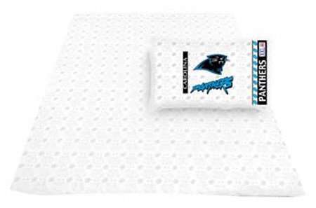 Carolina Panthers Twin Sheet Set