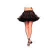 Young Women/Women Flirty Black Kate 12" Length Petticoat