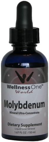 Molybdenum - Premium Liquid Ionic Mineral (100 days at 100 mcg Per 10 Drop Serving) 50 ml bottle