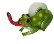 Tape Dispenser - Frog Green