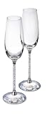 SWAROVSKI PR OF TOASTING FLUTES