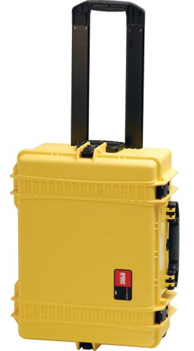 HPRC 2600WF Wheeled Hard Case with Foam (Yellow)