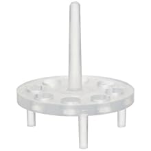 Bel-Art Scienceware 188750400 Polymethylpentene Round Floating Bubble Rack, 8 Place