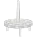 Bel-Art Scienceware 188750400 Polymethylpentene Round Floating Bubble Rack, 8 Place