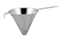 Paderno World Cuisine 8-5/8-Inch Strainer, Stainless Steel with Granular Size Perforations