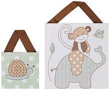 Living Textiles Baby 2 Pc Canvas Art Set - Baboo
