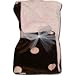 Personalized Pink Gumball Minky Chenille Blanket