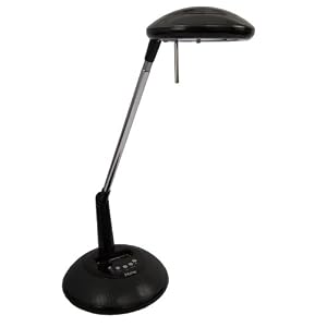 iHome Desk Lamp with Surround Sound Speakers and iPod/mp3 dock, Black