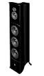 Boston Acoustics VS Series VS336BE Floorstanding Speaker (Black/Ebony)