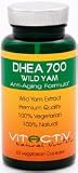 DHEA 700 Wild Yam - Für ein längeres, gesünderes, vitaleres Leben. Das natürliche Anti-Aging Mittel (60 Kaps.)